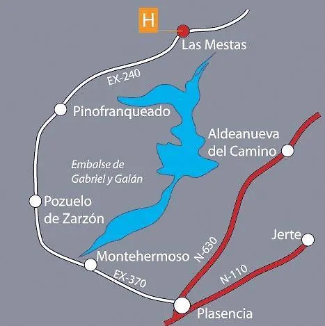 Hospederia Hurdes Reales 4*